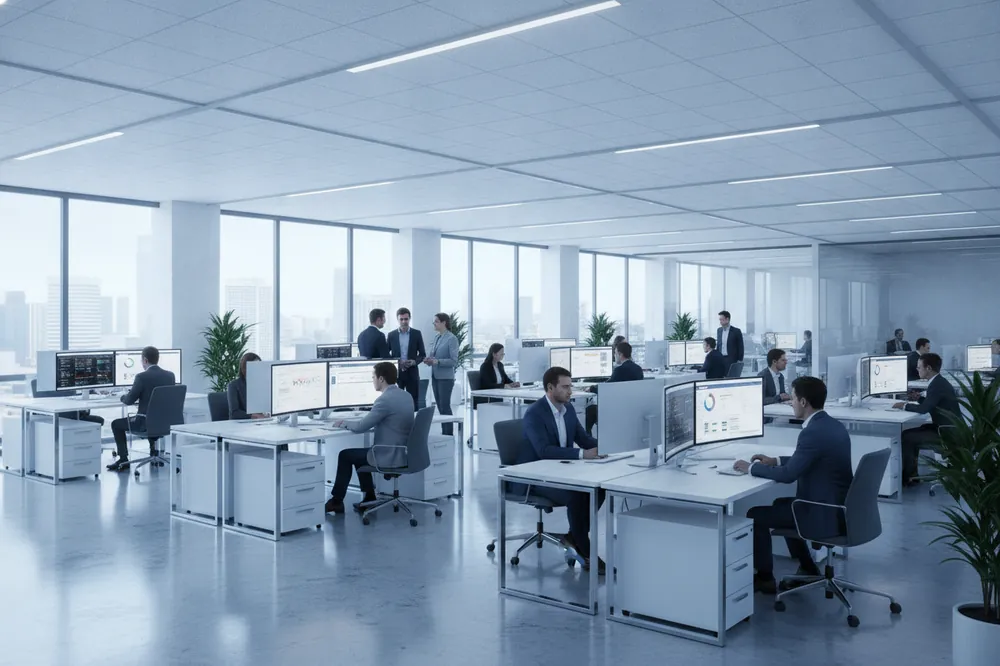 L'équipe KM Patrimoine au travail